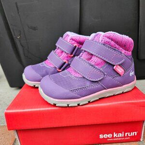 See Kai Run Atlas Waterproof Insulated Toddler Boot NIB
